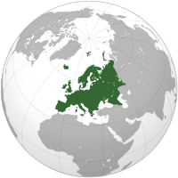Europe orthographic projection.svg